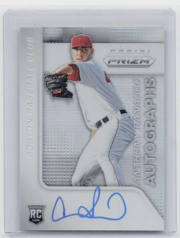 2015 Panini Prizm Anthony Ranaudo AU #54 Sox Rookie Autographs Prizms