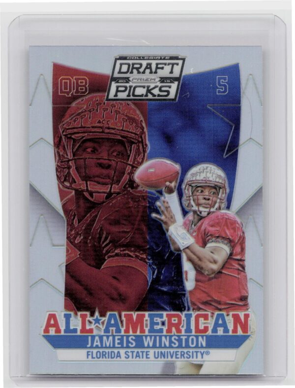 2015 Prizm Collegiate Draft Picks Jameis Winston #17 Seminoles All Americans