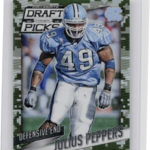 2015 Prizm Collegiate Draft Picks Julius Peppers Prizms Camo /199 #56
