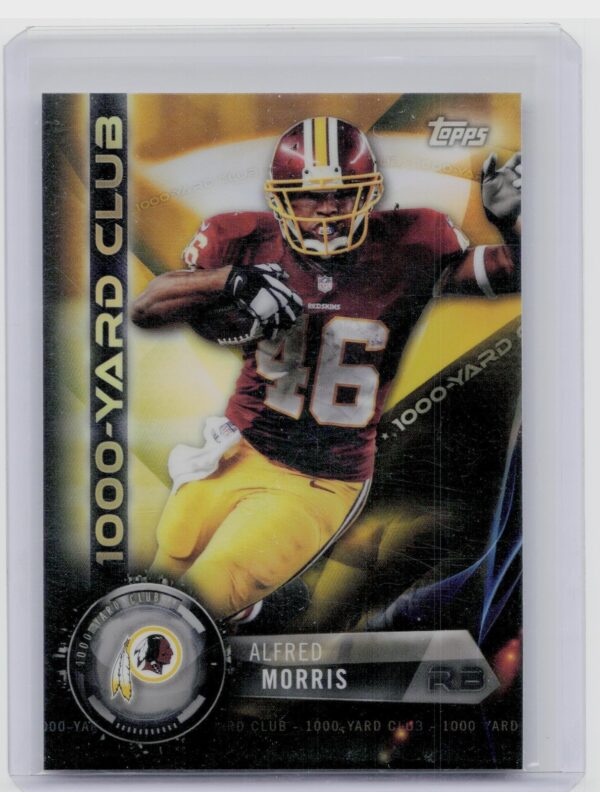 2015 Topps Alfred Morris #1KYC-AM Redskins 1000 Yard Club