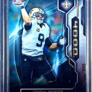 2015 Topps Chrome Drew Brees #AT4K-DB Saints All Time 4000 Yard Club