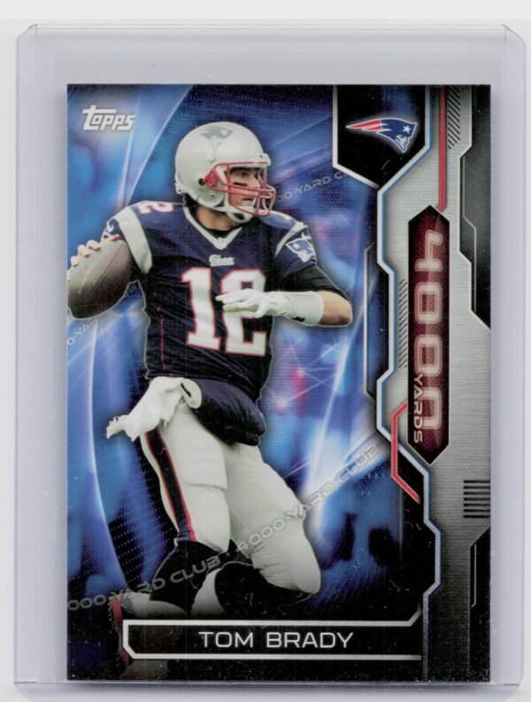 2015 Topps Tom Brady #4KYC-TB Patriots 4000 Yard Club