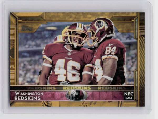 2015 Topps Washington Redskins Gold SN2015 #274 Redskins