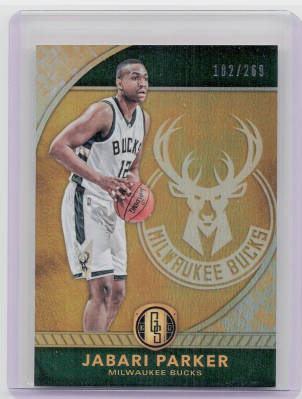 2016-17 Panini Gold Standard Jabari Parker SN269 #140 Bucks