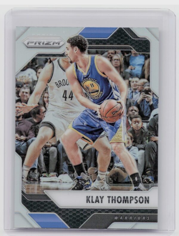 2016-17 Panini Prizm Klay Thompson Silver Prizms #283 Warriors
