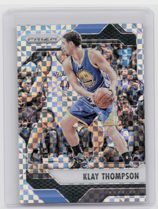 2016-17 Panini Prizm Klay Thompson Starburst Prizms #283 Warriors