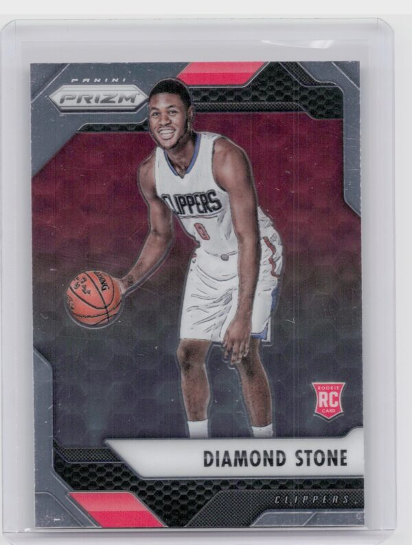 2016-17 Prizm Diamond Stone RC #55 Clippers