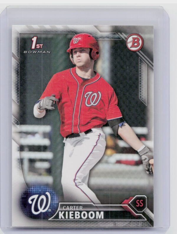 2016 Bowman Draft Carter Kieboom #BD-16 Nationals