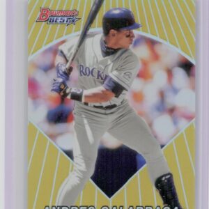 2016 Bowman's Best Andres Galarraga #96BB-AG Rockies