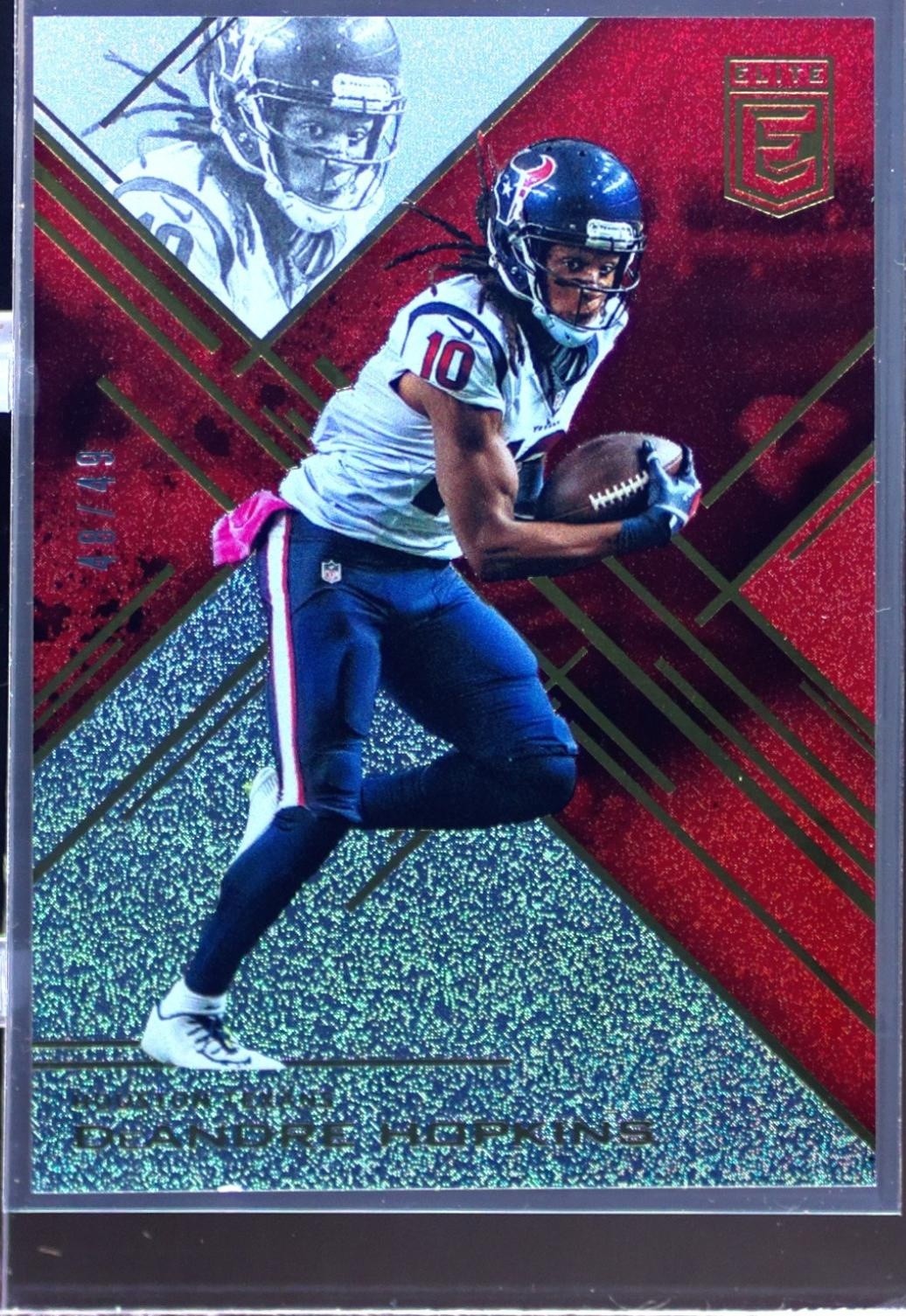 2016 Donruss Elite DeAndre Hopkins Red /49 #51 Texans