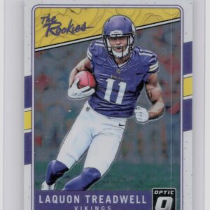 2016 Donruss Optic Laquon Treadwell #TR-LT Vikings The Rookies