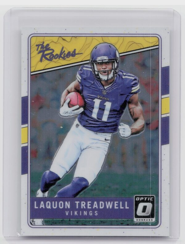 2016 Donruss Optic Laquon Treadwell #TR-LT Vikings The Rookies