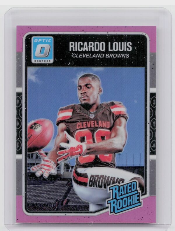 2016 Donruss Optic Ricardo Louis Pink #193 Browns