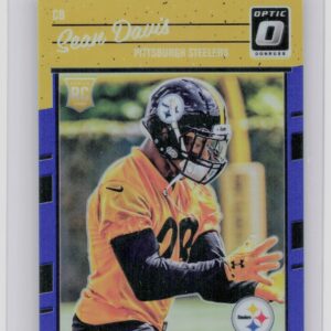 2016 Donruss Optic Sean Davis Blue SN149 #138 Steelers