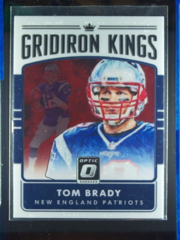 2016 Donruss Optic Tom Brady #3 Patriots Gridiron Kings