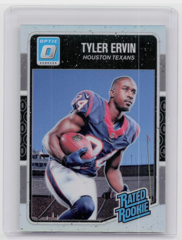 2016 Donruss Optic Tyler Ervin Holo #198 Texans