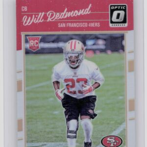 2016 Donruss Optic Will Redmond Holo #147 49ers