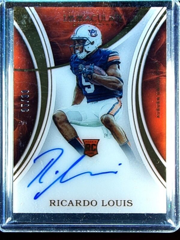 2016 Immaculate Collegiate Ricardo Louis AUTO /99 #137 Tigers