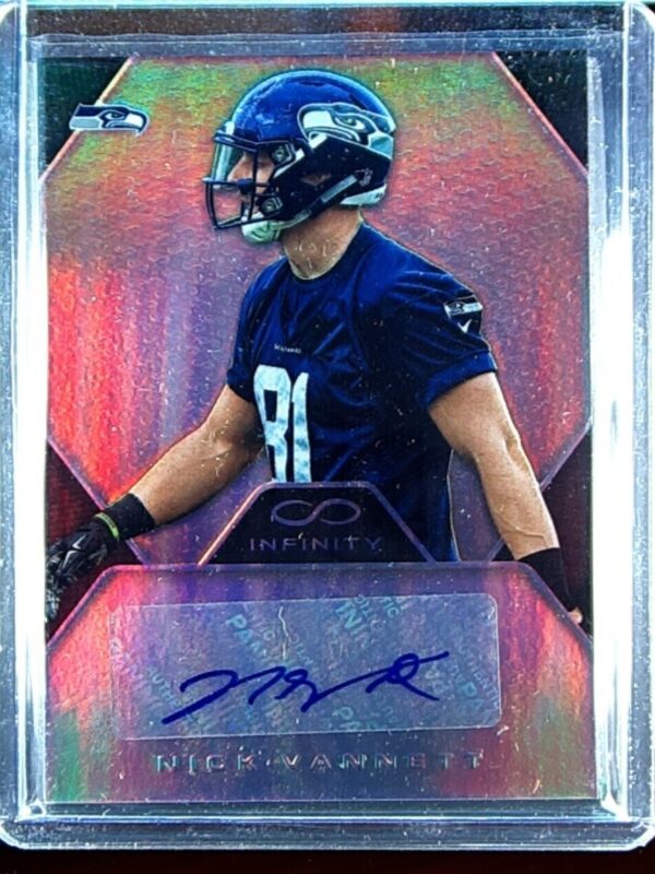 2016 Panini Infinity Nick Vannett AUTO /488 #RA-NV Seahawks Rookie Autographs