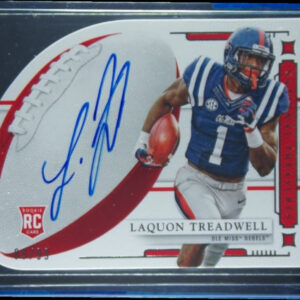 2016 Panini National Treasures Collegiate Laquon Treadwell AU SN99 #3 Rebels FB