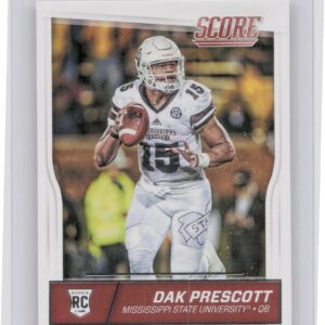 2016 Score Dak Prescott RC #337 Mississippi State Bulldogs