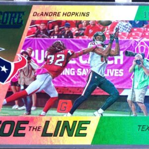 2016 Score DeAndre Hopkins /20 #3 Texans Toe the Line Green
