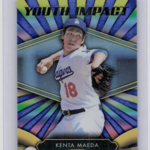 2016 Topps Chrome Kenta Maeda #YI-20 Dodgers Youth Impact