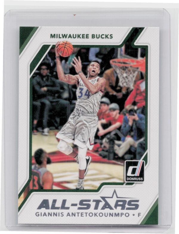 2017-18 Donruss Giannis Antetokounmpo #16 Bucks All Stars