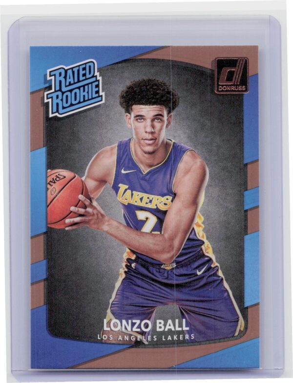 2017-18 Donruss Lonzo Ball RC #199 Lakers