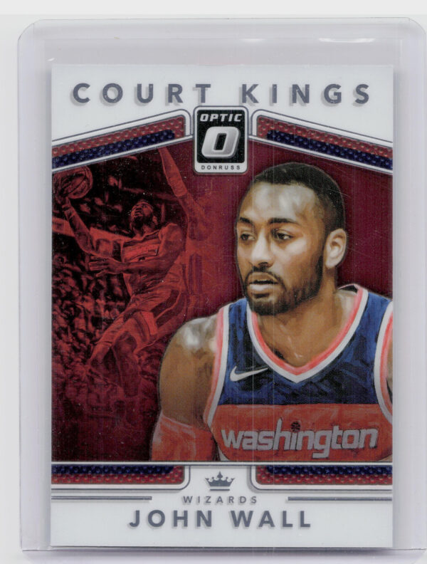 2017-18 Donruss Optic John Wall #38 Wizards Court Kings