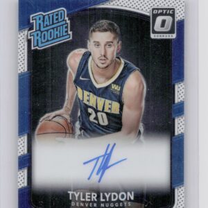 2017-18 Donruss Optic Tyler Lydon AU #177 Nuggets Rated Rookies Signatures