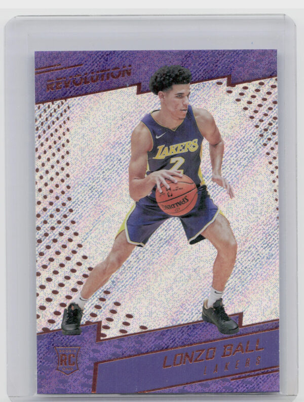 2017-18 Panini Revolution Lonzo Ball #111 Lakers