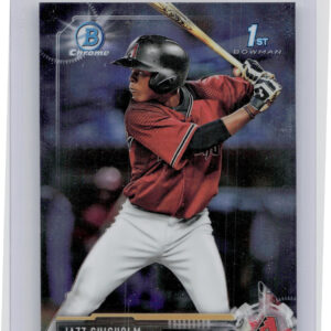 2017 Bowman Chrome Jazz Chisholm #BCP207 Diamondbacks Prospects