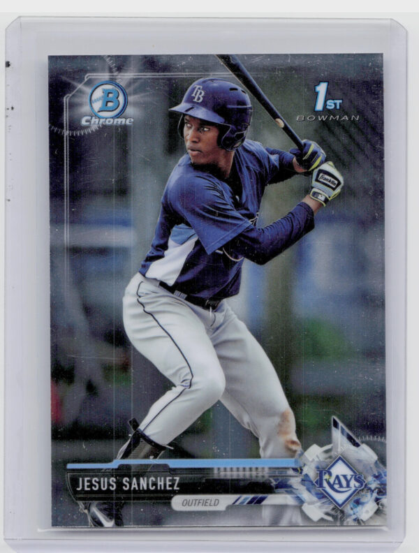 2017 Bowman Chrome Jesus Sanchez #BCP228 Rays Prospects