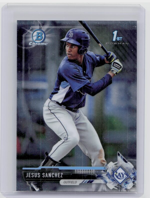 2017 Bowman Chrome Jesus Sanchez #BCP228 Rays Prospects