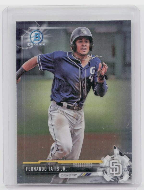2017 Bowman Draft Fernando Tatis Jr. Chrome #BDC-71 Padres