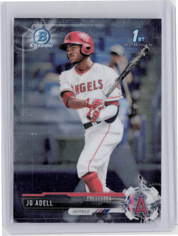 2017 Bowman Draft Jo Adell Chrome #BDC-95 Angels