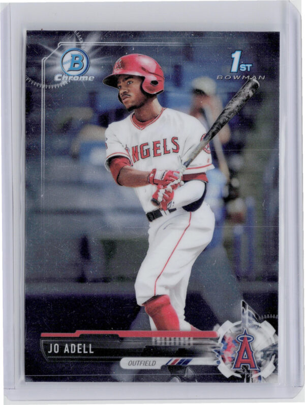 2017 Bowman Draft Jo Adell Chrome #BDC-95 Angels