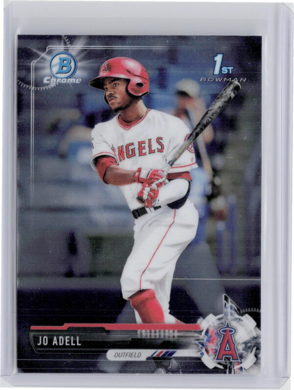 2017 Bowman Draft Jo Adell Chrome #BDC-95 Angels