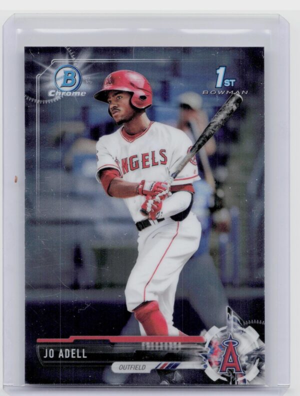2017 Bowman Draft Jo Adell Chrome #BDC-95 Angels