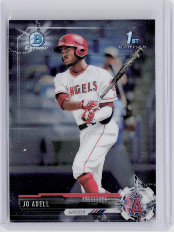 2017 Bowman Draft Jo Adell Chrome #BDC-95 Angels