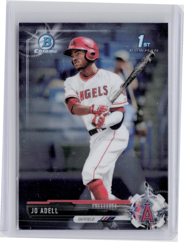 2017 Bowman Draft Jo Adell Chrome #BDC-95 Angels