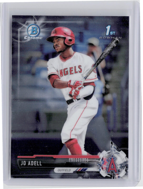 2017 Bowman Draft Jo Adell Chrome #BDC-95 Angels