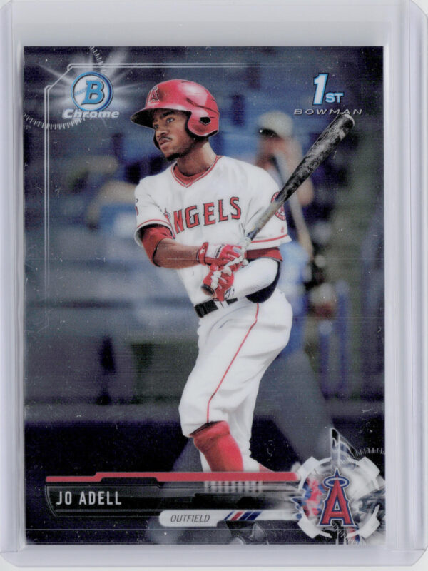 2017 Bowman Draft Jo Adell Chrome #BDC-95 Angels