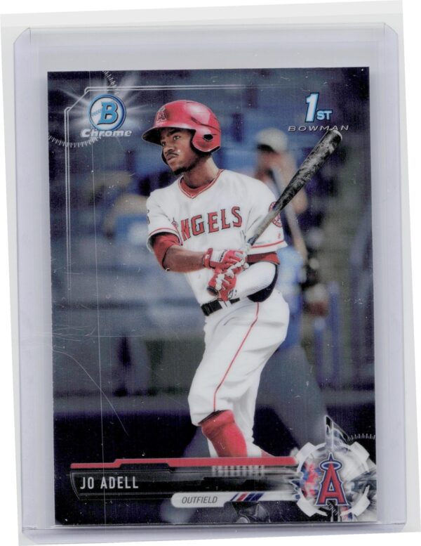 2017 Bowman Draft Jo Adell Chrome #BDC-95 Angels