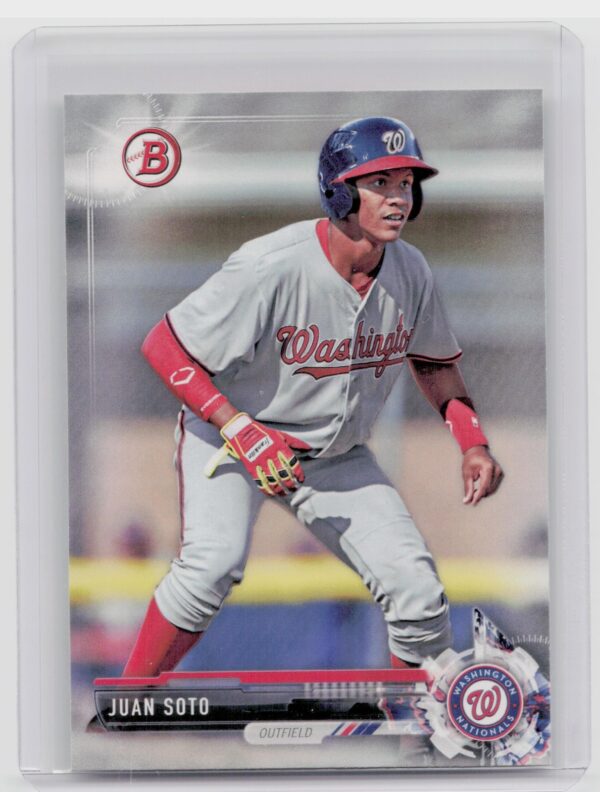 2017 Bowman Draft Juan Soto #BD-162 Nationals