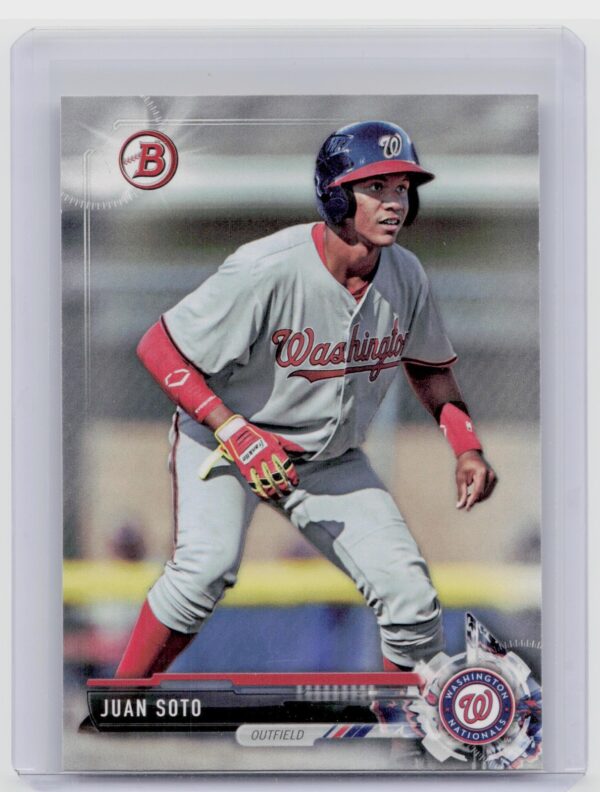 2017 Bowman Draft Juan Soto #BD-162 Nationals