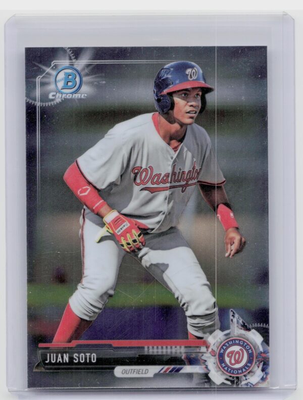 2017 Bowman Draft Juan Soto Chrome #BDC-162 Nationals