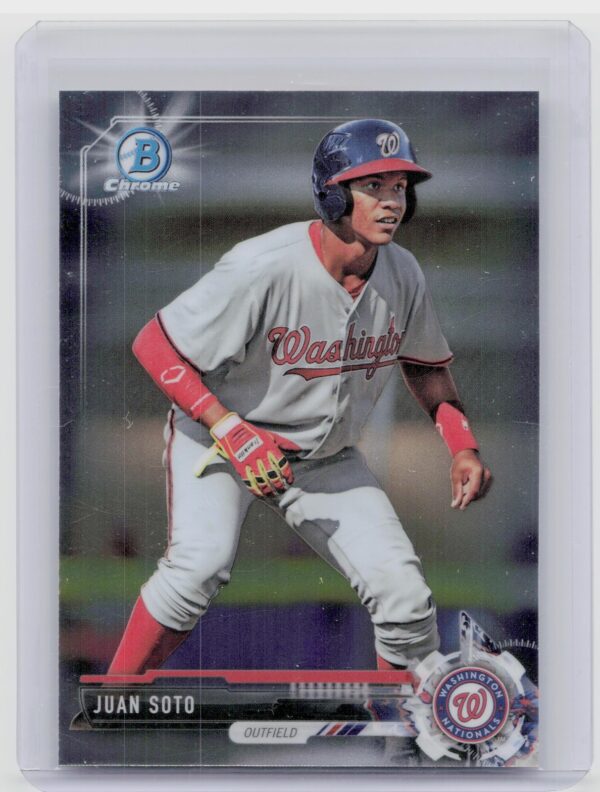 2017 Bowman Draft Juan Soto Chrome #BDC-162 Nationals