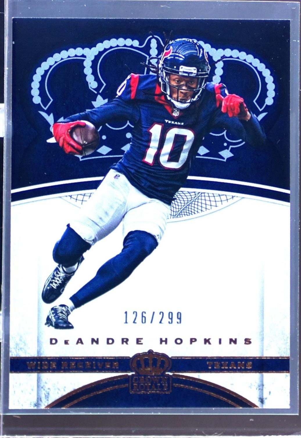 2017 Crown Royale DeAndre Hopkins Bronze /299 #22 Texans
